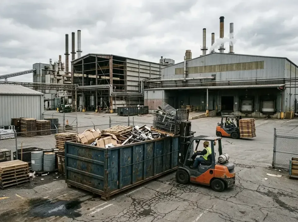 industrial-factory-scrap-conta-003 — frequently asked questions, Cheap Roll-off Dumpster Rentals in Lealman, FL